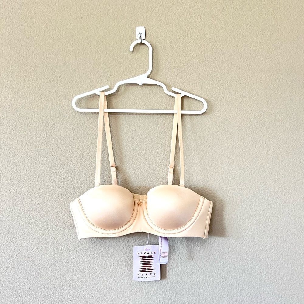 NWT Savage X Fenty Core Microfiber Strapless Bra